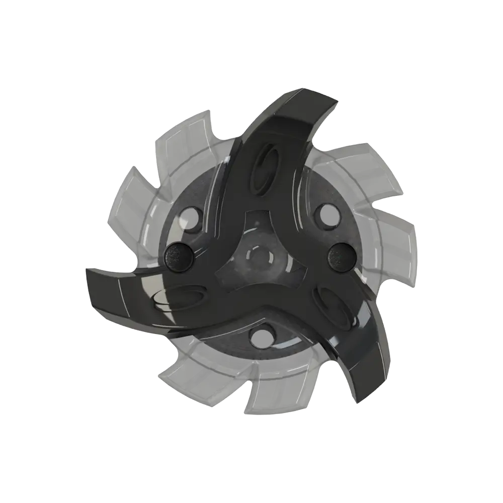 1193/US TOUR DISTANCE FLEX #3 42.5 15度 Tour Flex Pro Golf Spikes - Fast Twist® 3.0 | Black/Charcoal