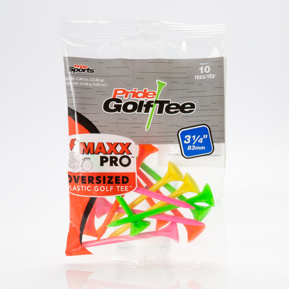 Pride Golf Tee® MaxxPro™ Oversized Golf Tee™  Neon