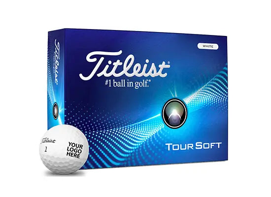 2024 Titleist Tour Soft packaging in blue.