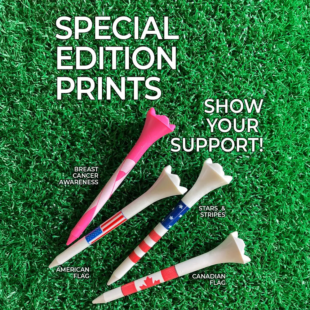 Four different pride performance special edition prints.