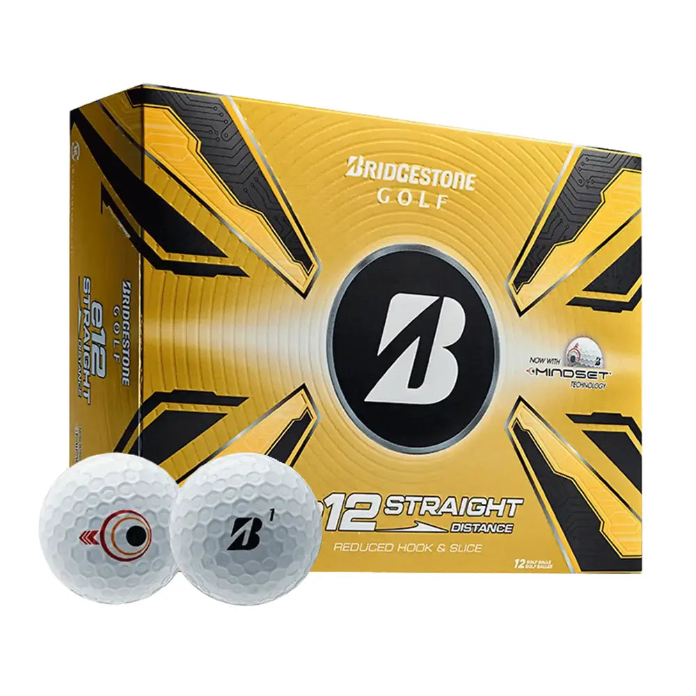 Bridgestone e12 Straight Golf Balls | 1 Dozen White – Golftees.com Bridgestone e12 Straight Golf Balls | 1 Dozen White – Golftees.com
