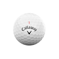 Callaway golf ball on a white background