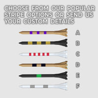 2 ¾" Zarma® FLYtee® Custom Striped Golf Tees