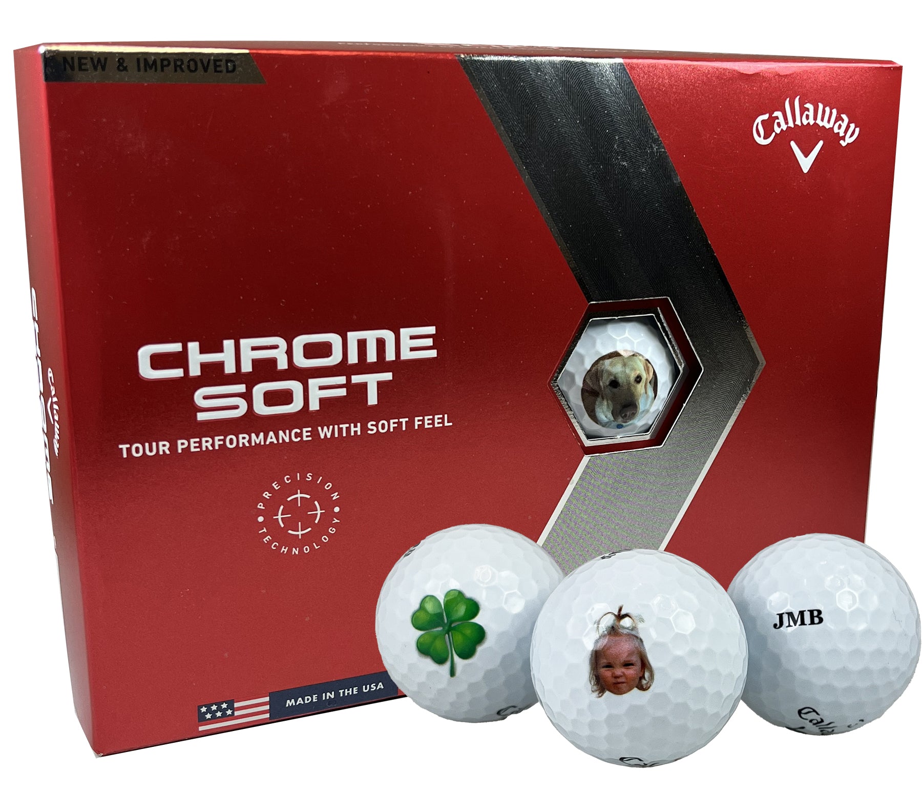 Callaway Chrome Soft - Custom Logo Imprint