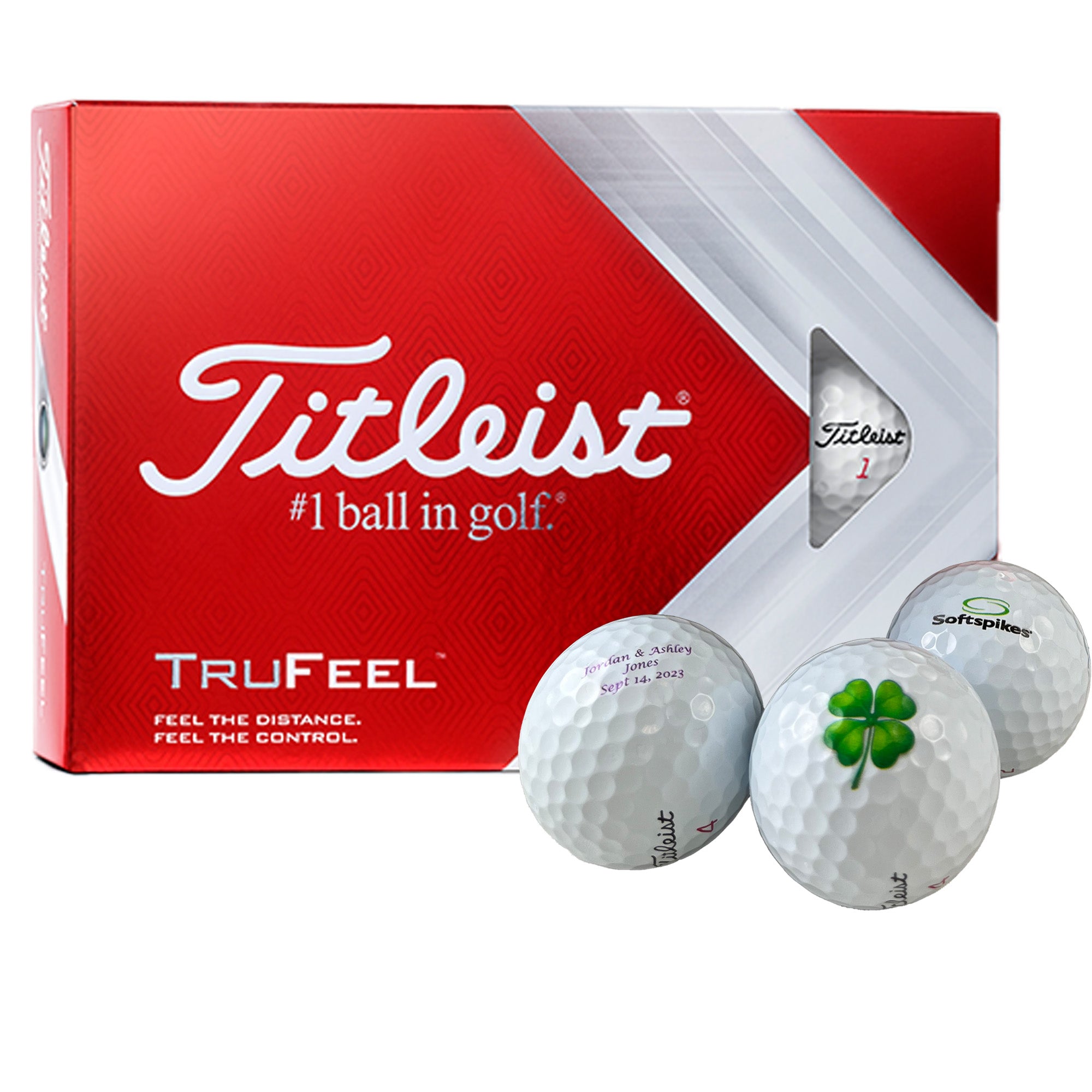 Titleist TruFeel - Custom Text Imprint (Prior Generation)