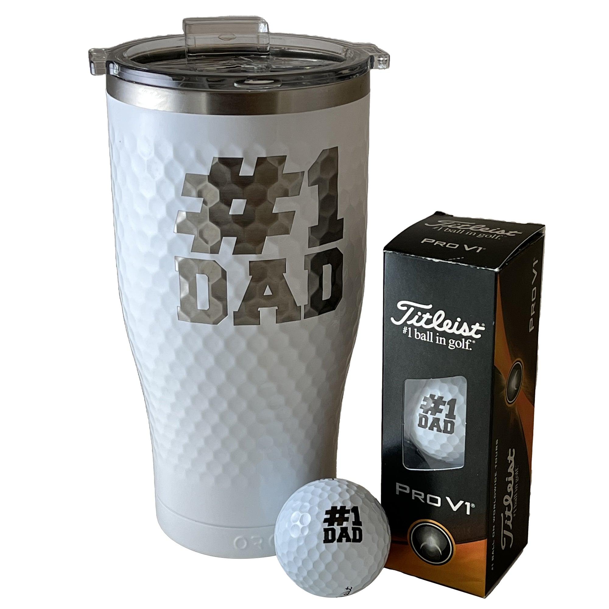 ORCA Hammered Chaser 27 oz and Titleist PRO V1 Bundle