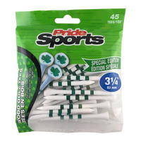 Pride Sports shamrock golf tee packaging.