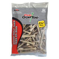 50 count bag of 2 ¾" Pride Golf Tee® Packs.
