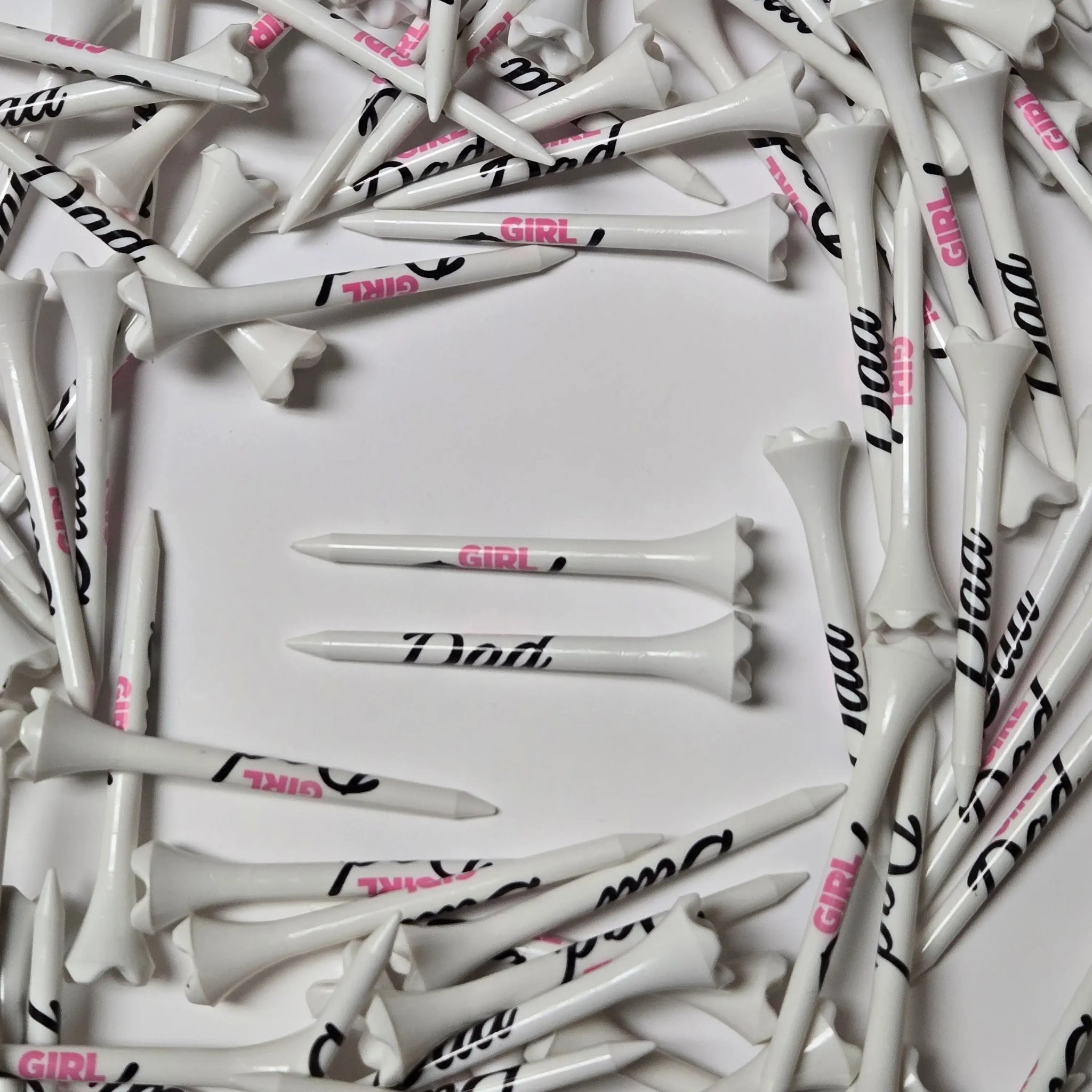 2 ¾" Pride Performance® Girl Dad Golf Tees