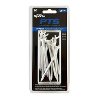 PTS Offset Plastic Golf Tee 2-3/4" Packaging