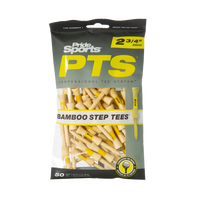 2-3/4" PTS bamboo tee packing.