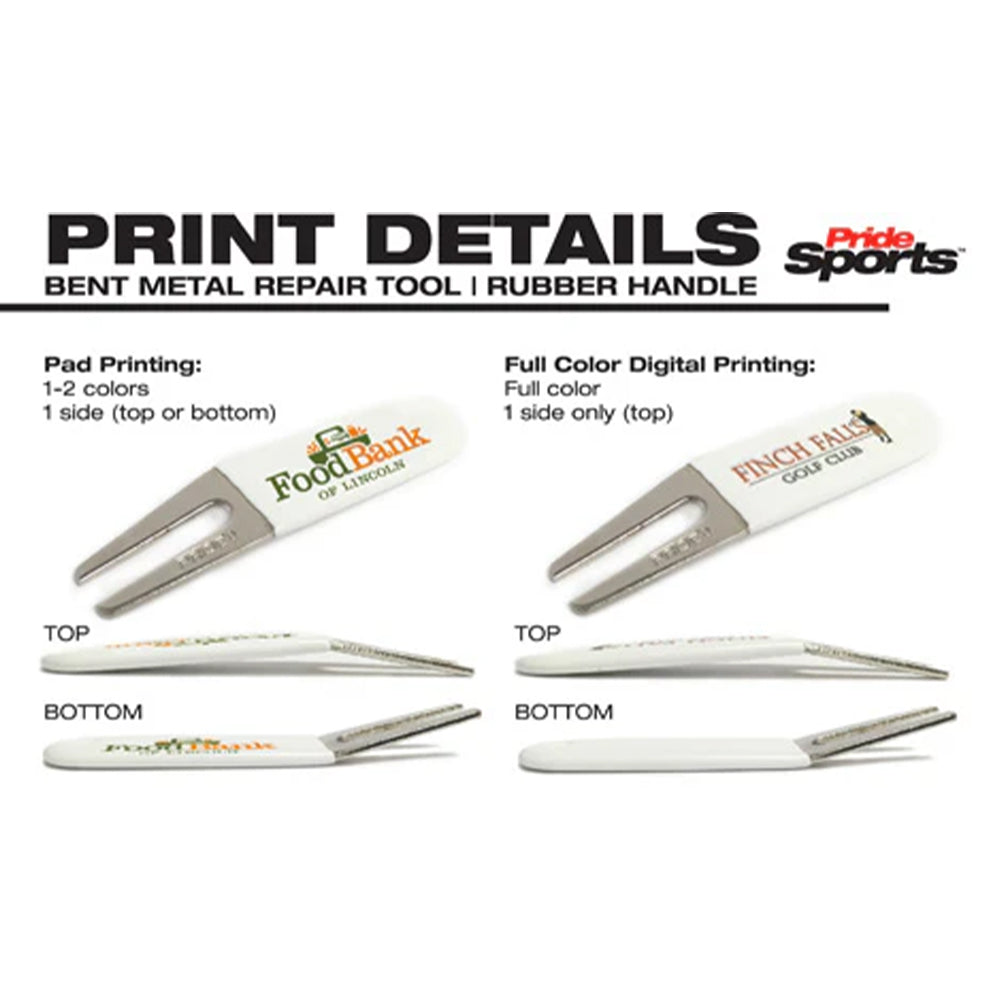 Bent Metal Repair Tool imprint instructions.