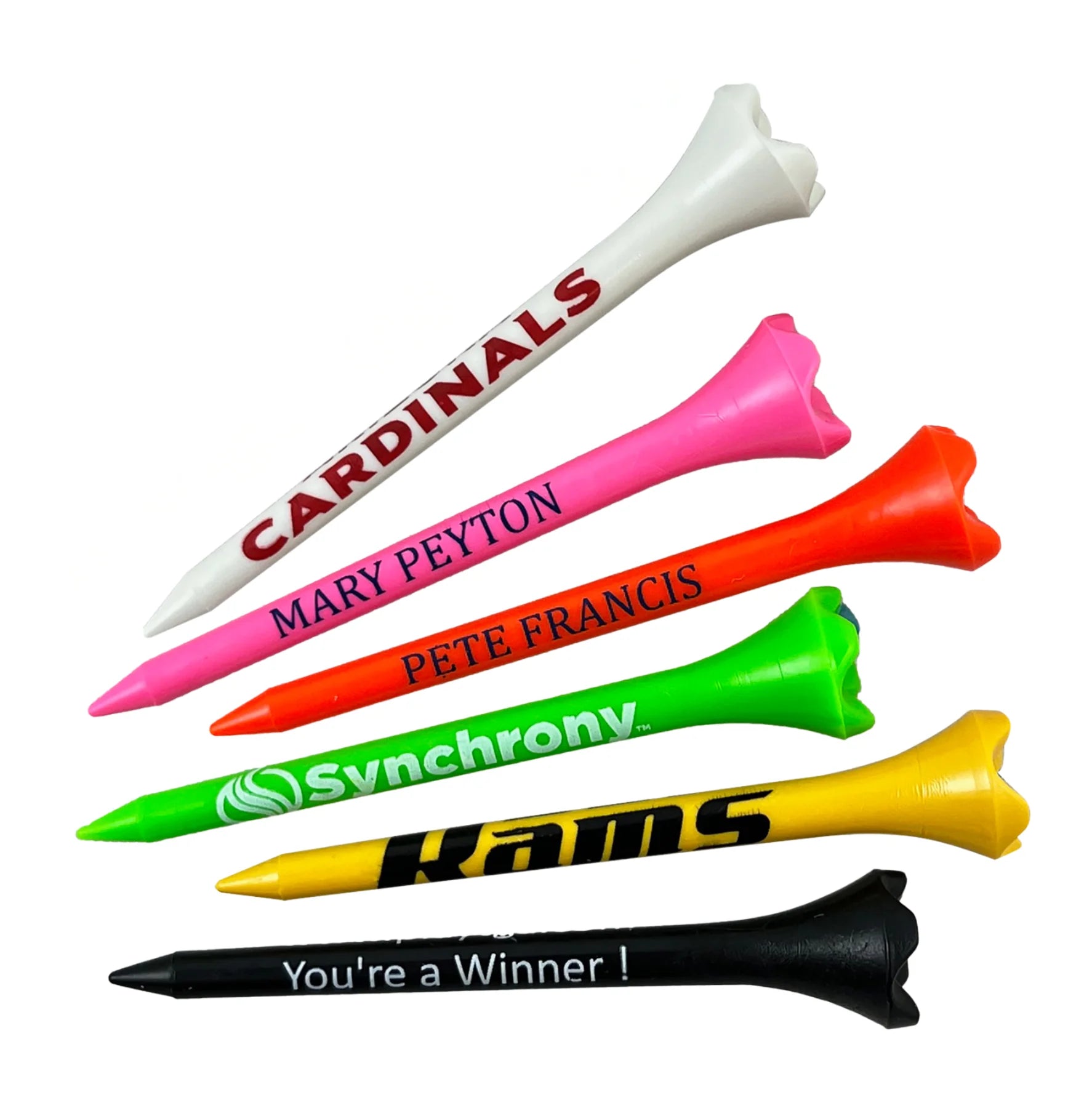 2 3/4" Personalized Pride Performance® Golf Tees