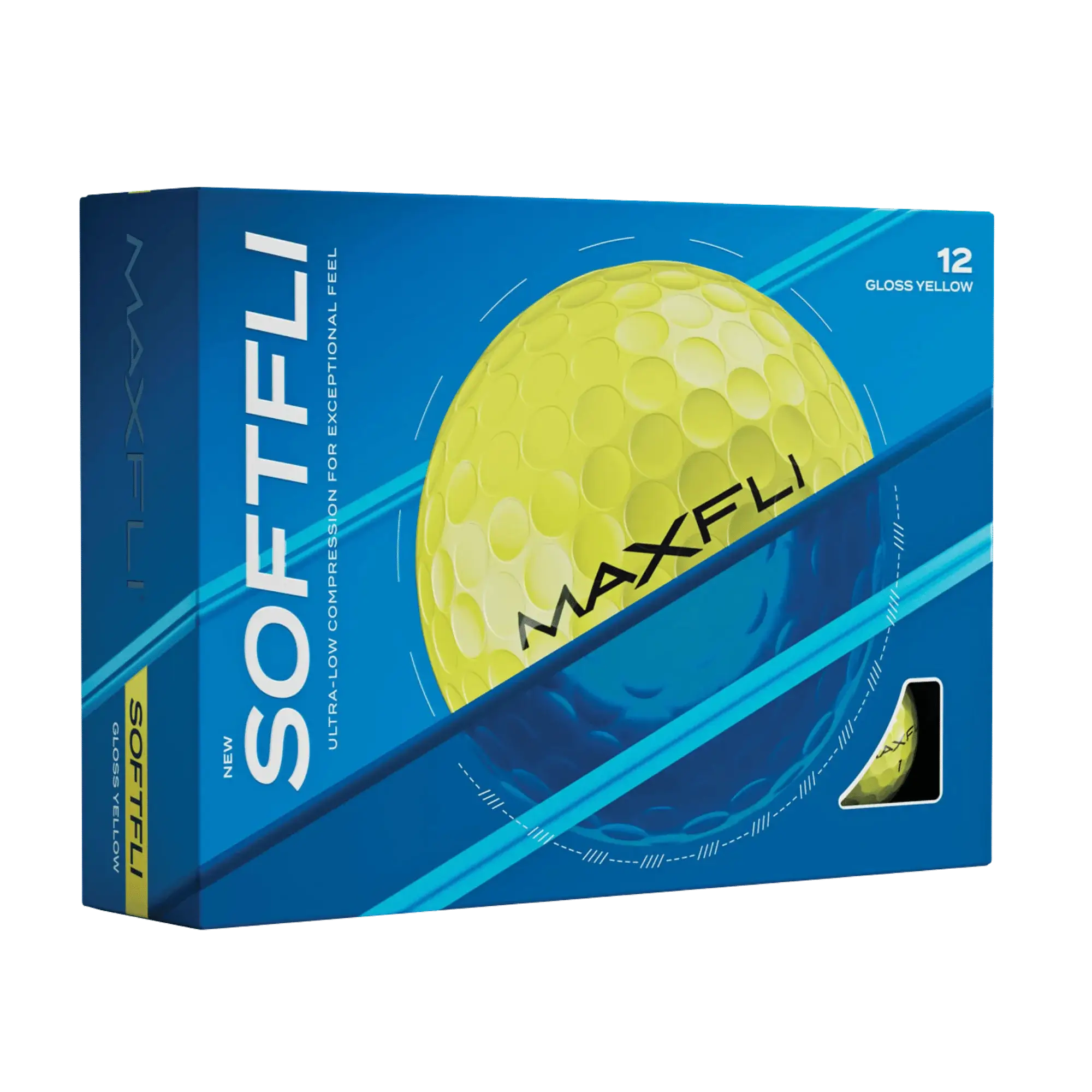 Maxfli SoftFli Golf Balls - Plain