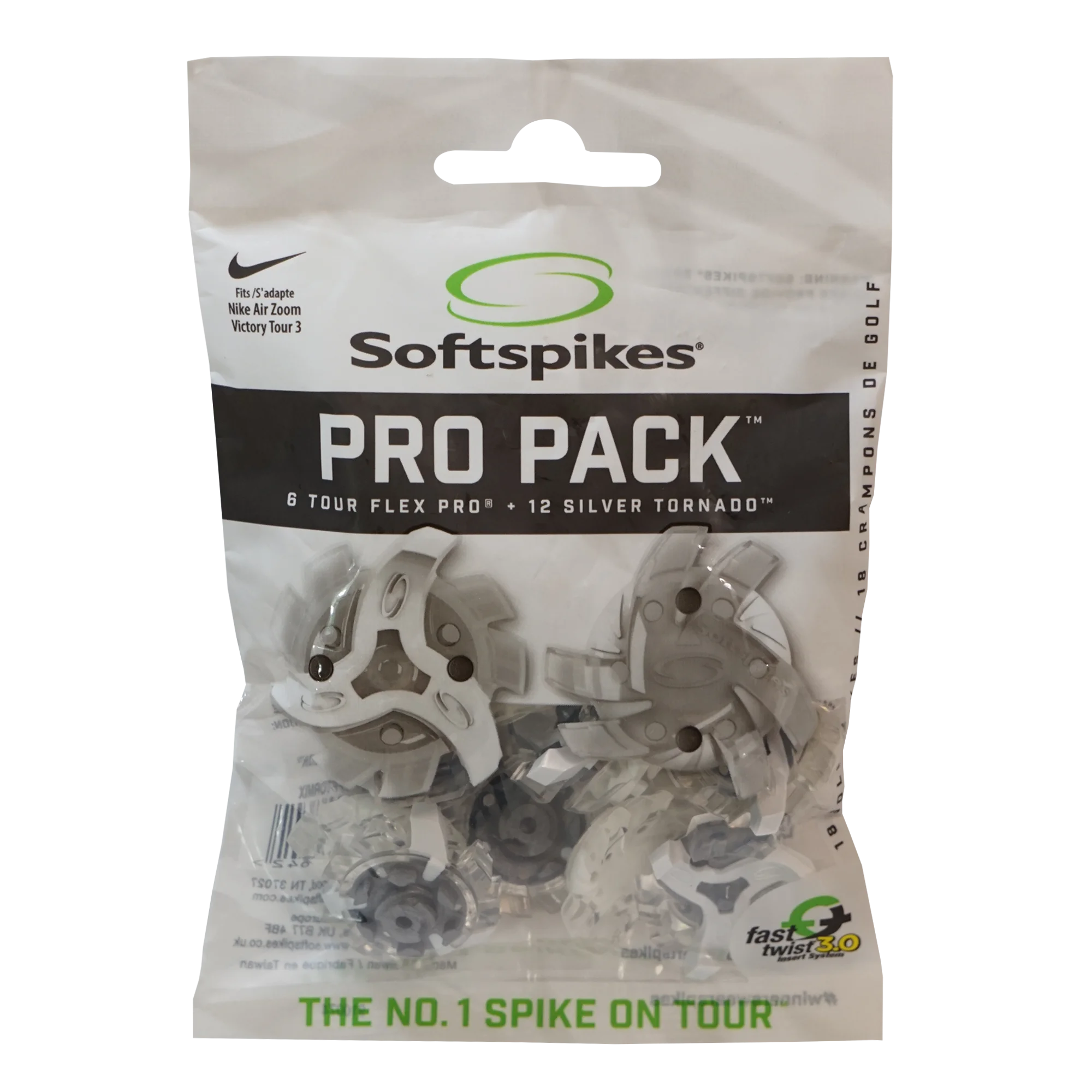 Nike Tour Flex Pro/Tornado Pro Pack (Fast Twist® 3.0) | Translucent/White