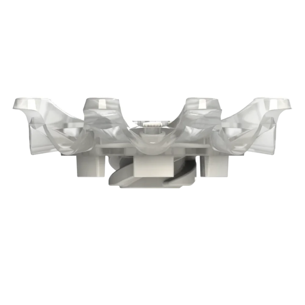 Side angle of white Pulsar Golf Spikes