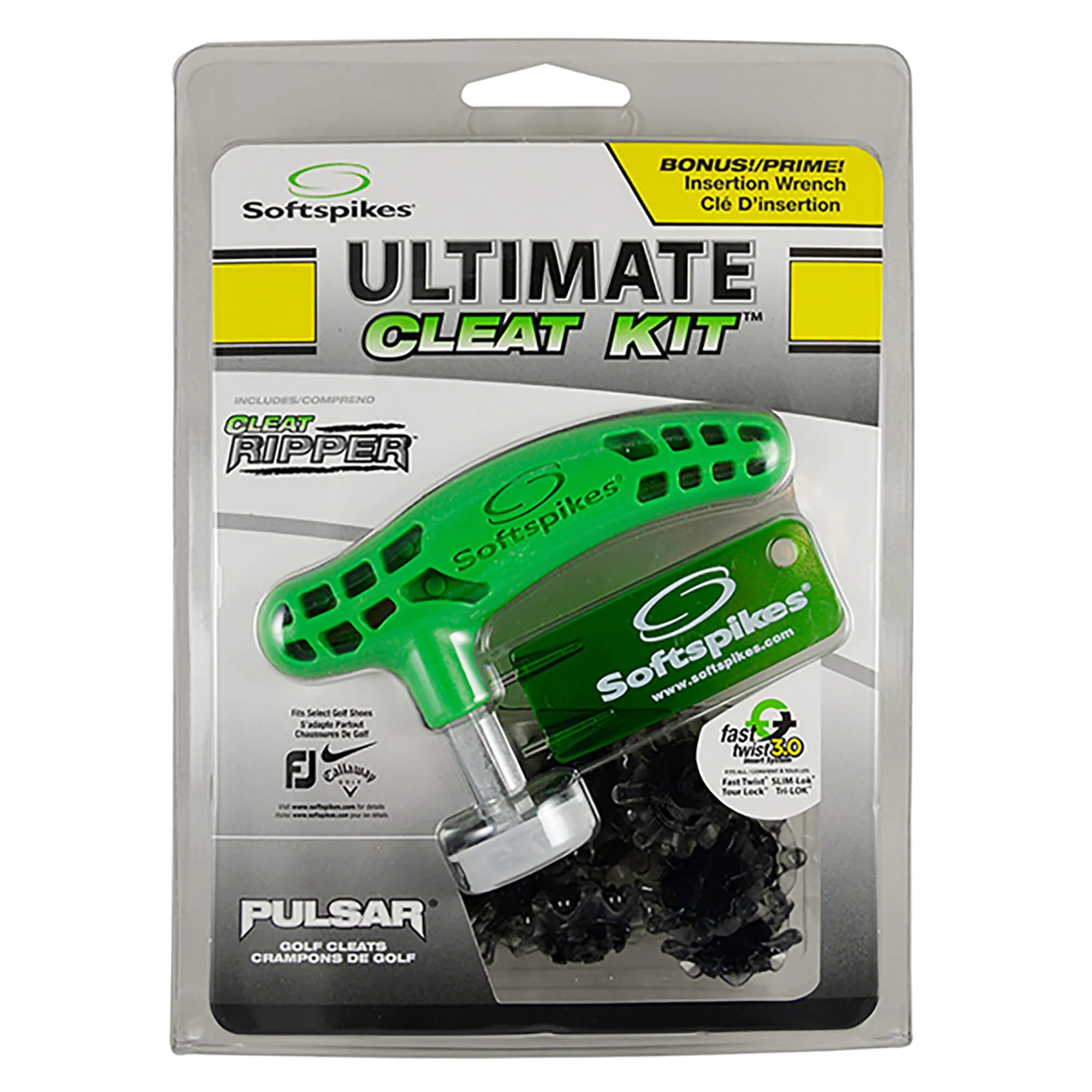 Ultimate Cleat Kit | Pulsar (Fast Twist® 3.0) | Gray/Black