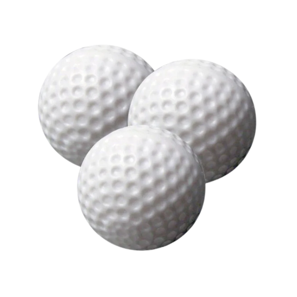 White Solid Practice Balls