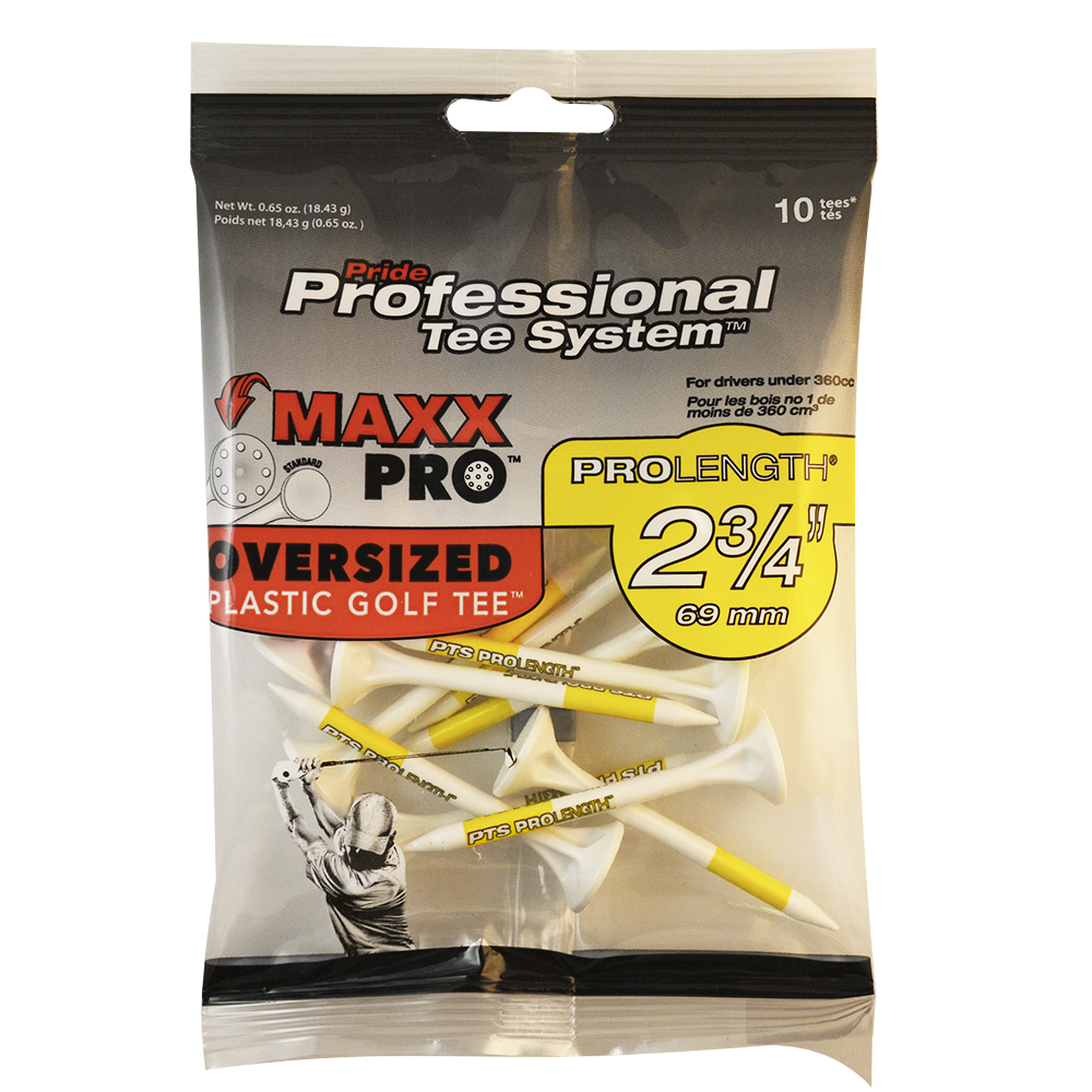 Professional Tee System™ (PTS) MaxxPro™ - Plastic Golf Tees