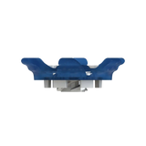 Side angle of blue Pivix Golf Spikes