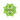 Front angle of slime green Pulsar Golf Spikes