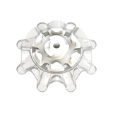 Back side 
angle of white Pulsar Golf Spikes