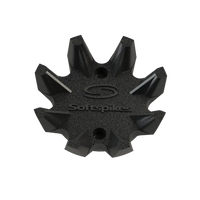 Front side angle of Black Widow golf traction spike