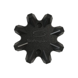Front view of Black Widow golf traction spike 