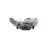 Side angle of white Tour Flex Pro Golf Spikes