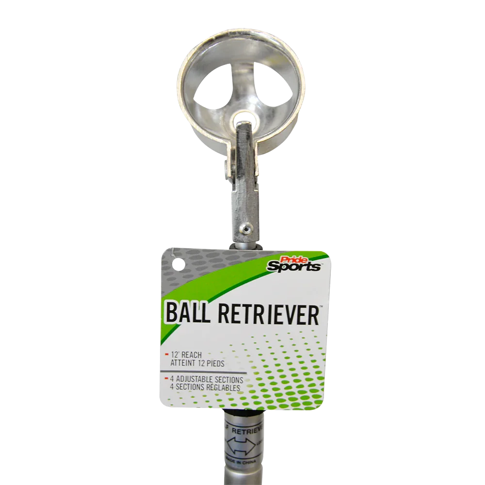 Ball retriever with PrideSports packaging on a white background