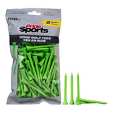 2 ¾" Pride Golf Tee® Packs - Citrus Green