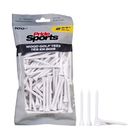 2 ¾" Pride Golf Tee® Packs - White