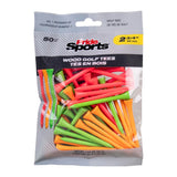 2 ¾" Pride Golf Tee® Packs - Citrus Mix