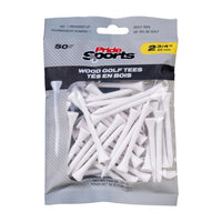 2 ¾" Pride Golf Tee® Packs - White
