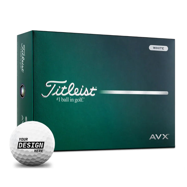 2024 Titleist AVX Golf Balls | Custom Imprint – Golftees.com