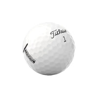 White Titleist Tour Soft golf ball with 'Titleist' branding on a white background