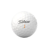 Titleist Velocity golf ball on a white background