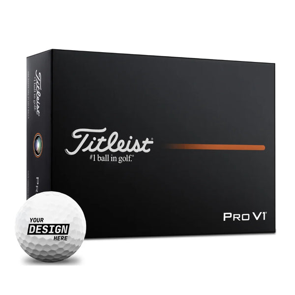2025 Titleist Pro V1 Golf Balls | Custom Imprint – Golftees.com