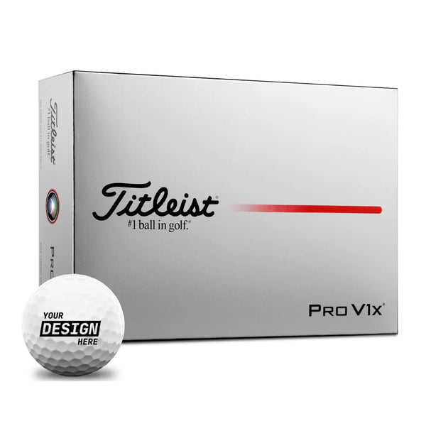 2025 Titleist Pro V1x Golf Balls | Custom Imprint – Golftees.com
