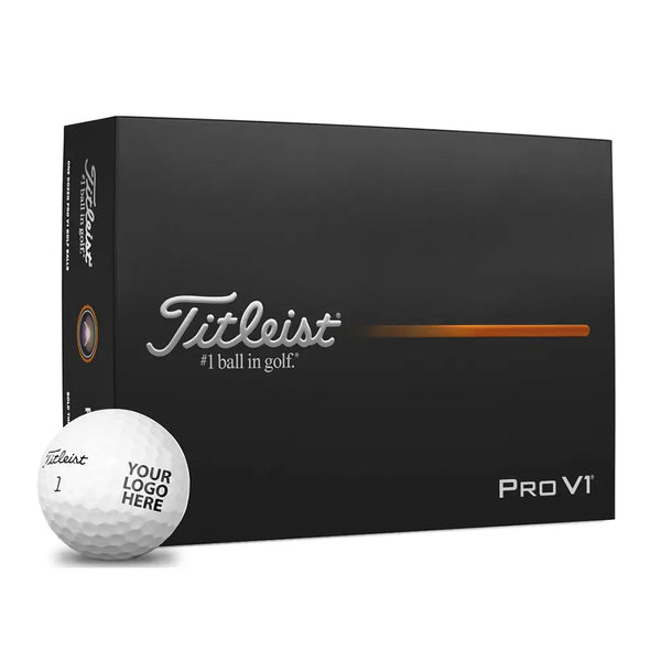 2025 Titleist Pro V1 Golf Balls | Custom Imprint – Golftees.com