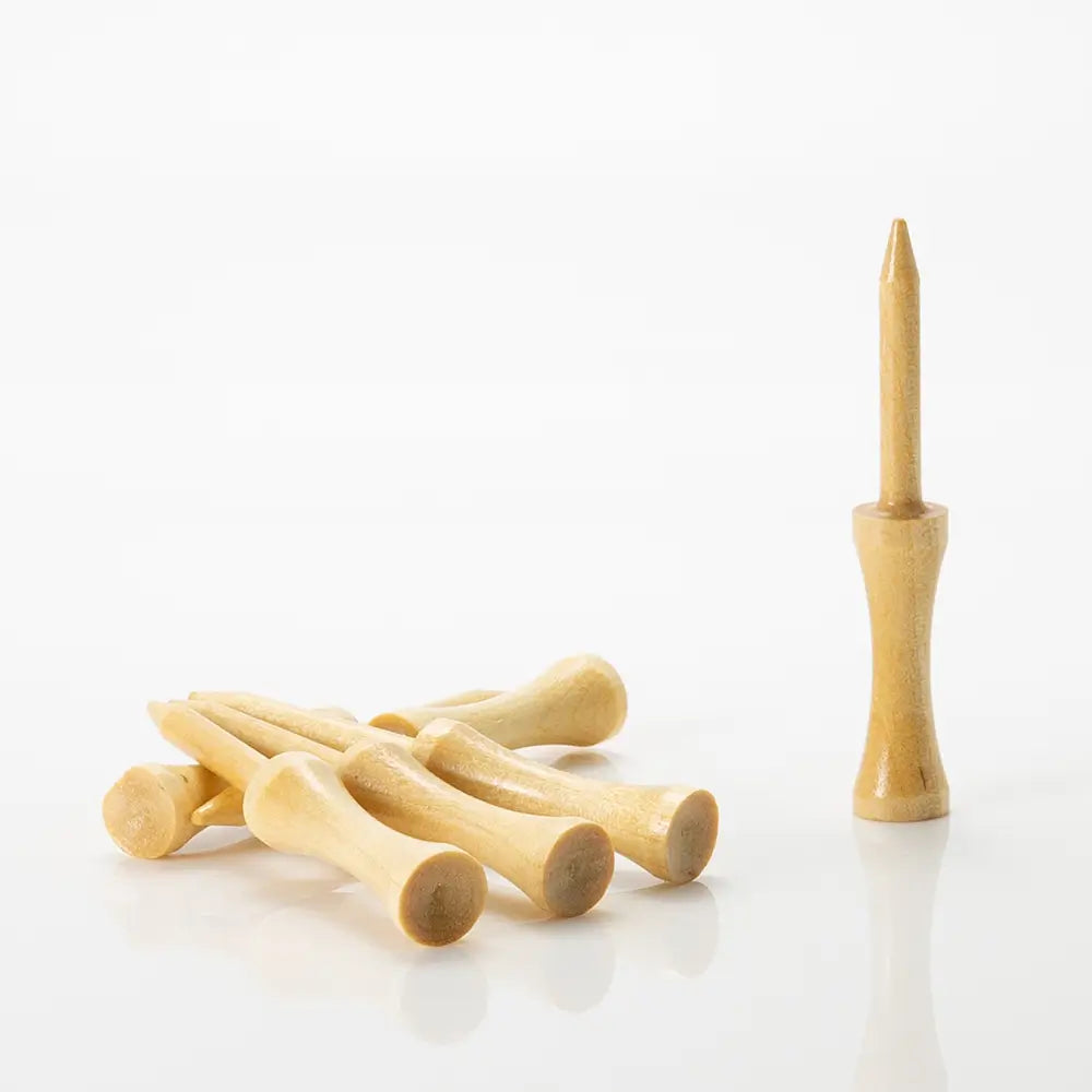 2 ¾" Pride Golf Tee Step Tees - Natural