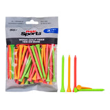 3 ¼" Pride Golf Tee® Packs - Citrus Mix