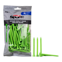 3 ¼" Pride Golf Tee® Packs - Citrus Green