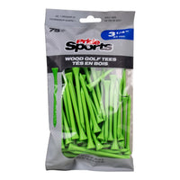 3 ¼" Pride Golf Tee® Packs - Citrus Green