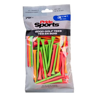 3 ¼" Pride Golf Tee® Packs - Citrus Mix