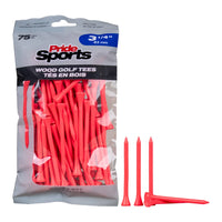 3 ¼" Pride Golf Tee® Packs - Citrus Pink