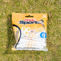 3 ¼" Special Edition Beer Mug Wood Golf Tees