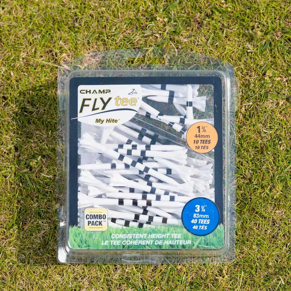 3 ¼" Zarma® FLYtee® MyHite™ Tee Combo Pack - Black Stripe