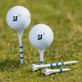 2 ¾" Zarma® FLYtee® MyHite™ Tee Combo Pack - Blue Stripe