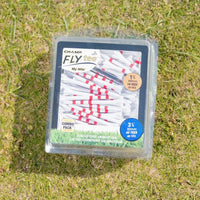 3 ¼" Zarma® FLYtee® MyHite™ Tee Combo Pack - Red Stripe